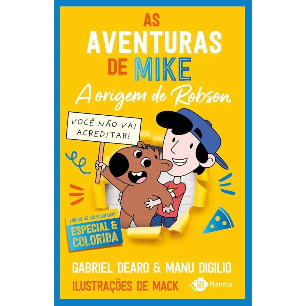AS AVENTURAS DE MIKE 4: A ORIGEM DE ROBSON: EDIÇÃO DE COLECIONADOR em Oferta na Shopee