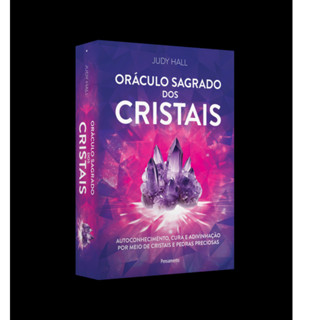 ORÁCULO SAGRADO DOS CRISTAIS - CAIXA COM LIVRO + 50 CARTAS: AUTOCONHECIMENTO, CURA E ADIVINHAÇÃO POR MEIO DE CRISTAIS E em Oferta na Shopee