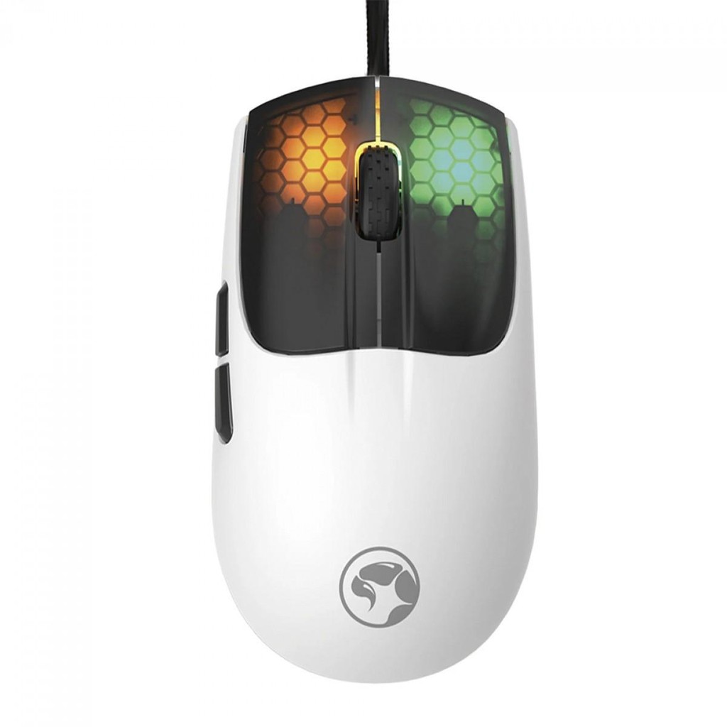 Mouse Gamer Marvo M727, RGB, 12.000 DPI, 6 Botões Programáveis - Computers & Accessories