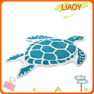 LIAOYING Tapetes De Praia , Tapete De Banheiro Macio De Tartaruga Marinha Com Tema Oceano , Lavável , Secagem Rápida , S em Oferta na Shopee