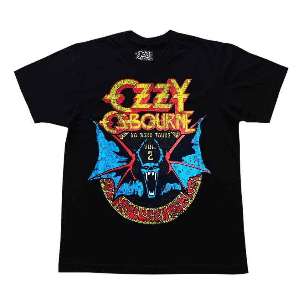 Camiseta Ozzy Osbourne No More Tours Vol. 2 Camisa Rock Heavy Metal Show