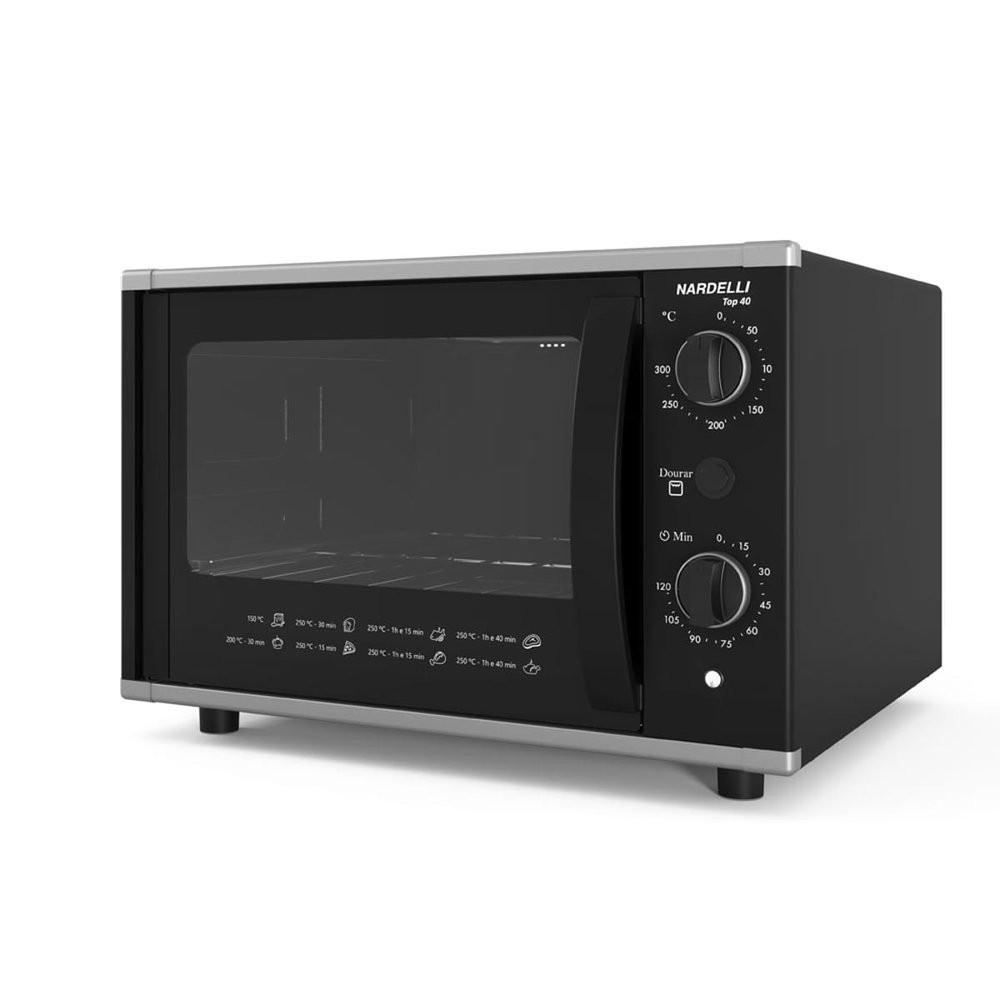 Forno Elétrico De Bancada Nardelli 40 Litros - Top40 - Black 110V