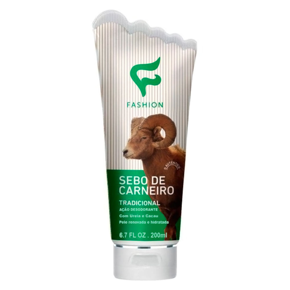 Creme Hidratante Sebo de Carneiro Tradicional com 200ml - Beauty