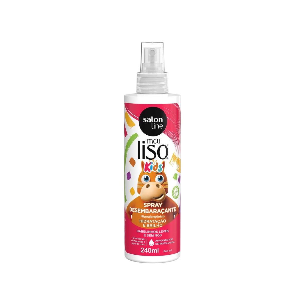 Meu Liso Kids Spray Desembaraçante 240ML - Beauty
