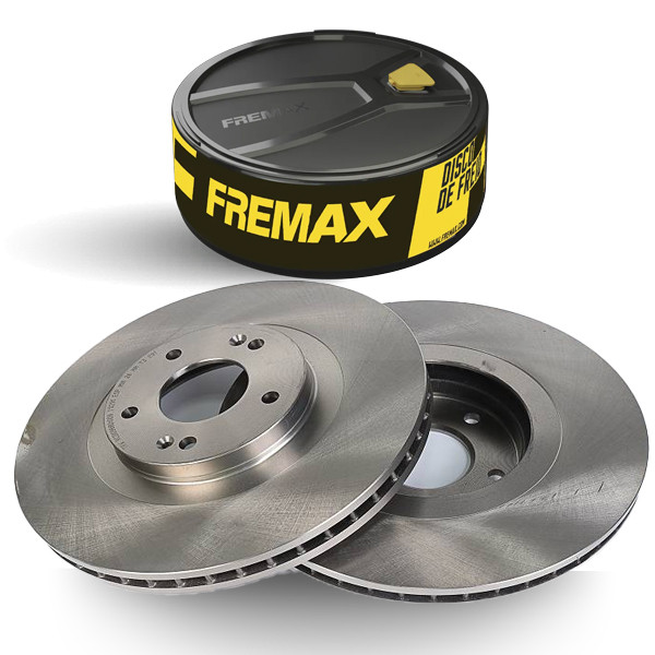 Par Disco de Freio Ventilado Kia Sorento 2.4 3.5 Fremax