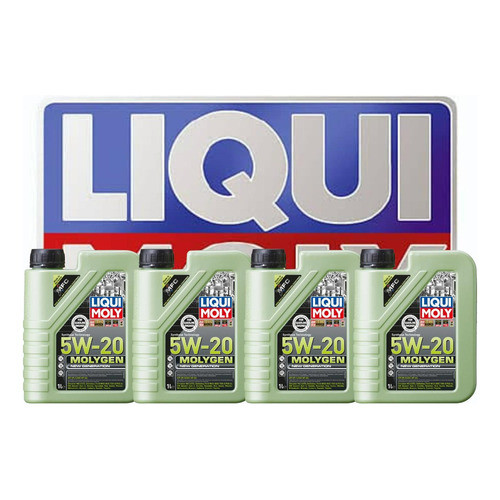 Óleo Sintético Liqui Moly Molygen 5w20 04 Litros Kit