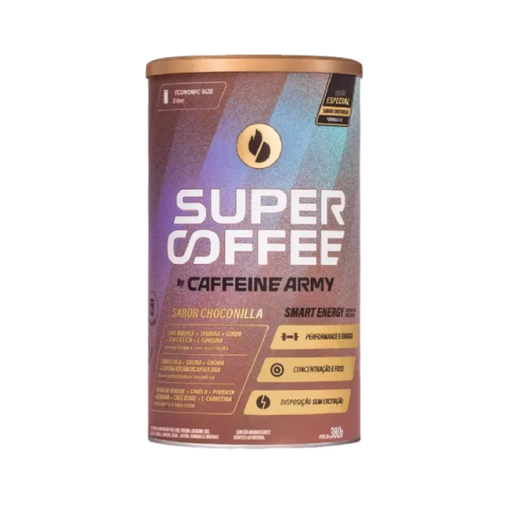 Supercoffee 3.0 - Café Choconilla 380g - Caffeine Army em Oferta na Shopee