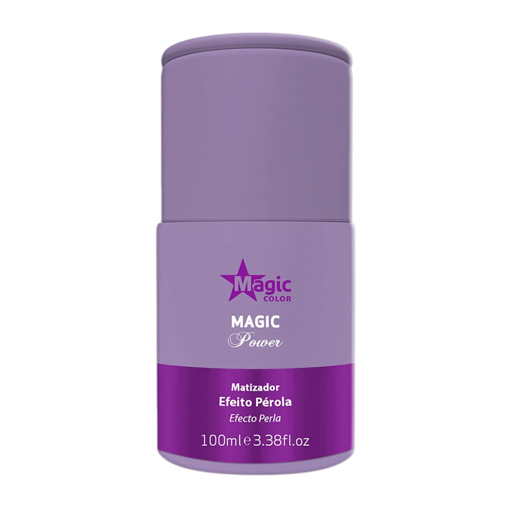 Matizador Magic Color Magic Power Efeito Pérola 100ml - Beauty