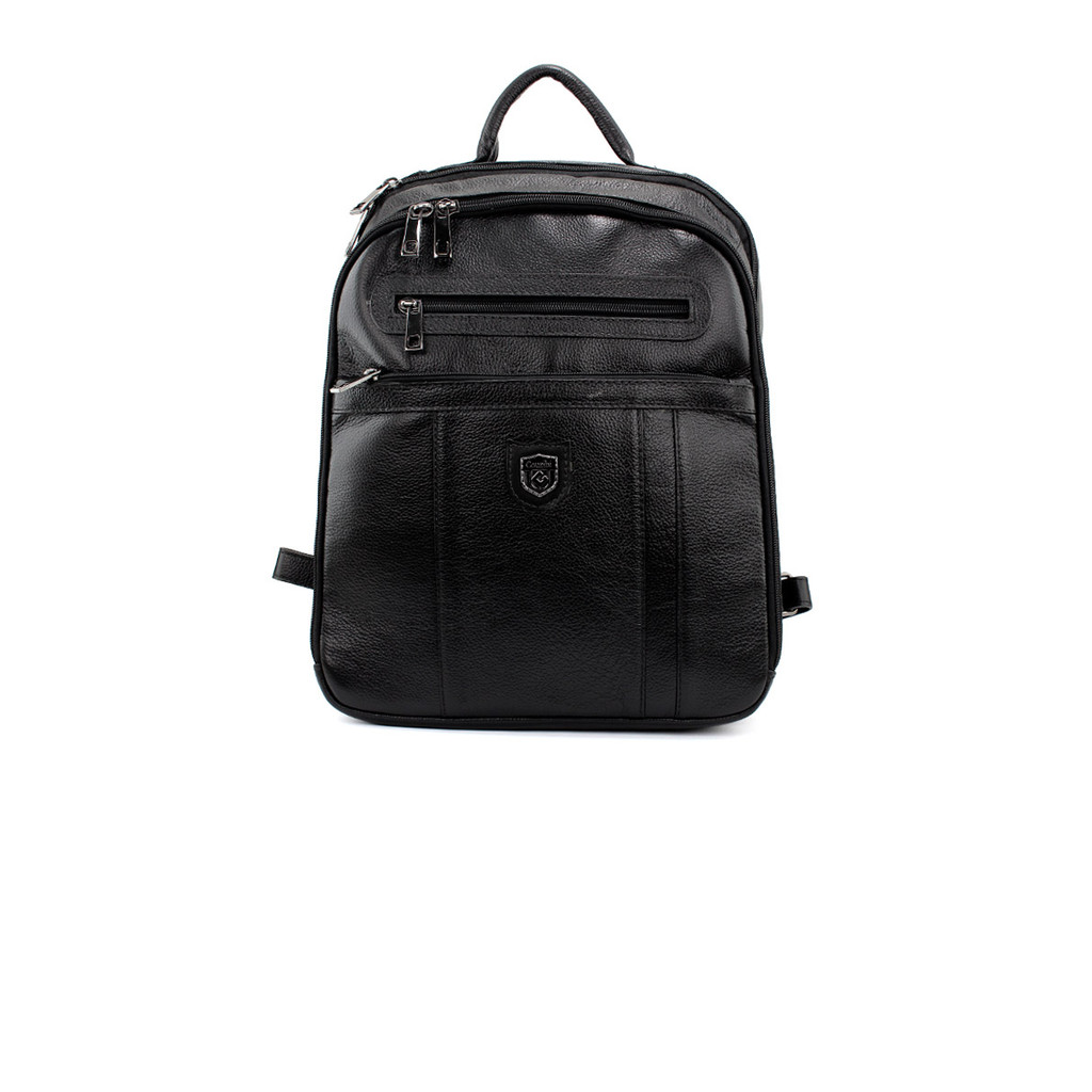 Mochila Porta Notebook Couribi Couro Preto