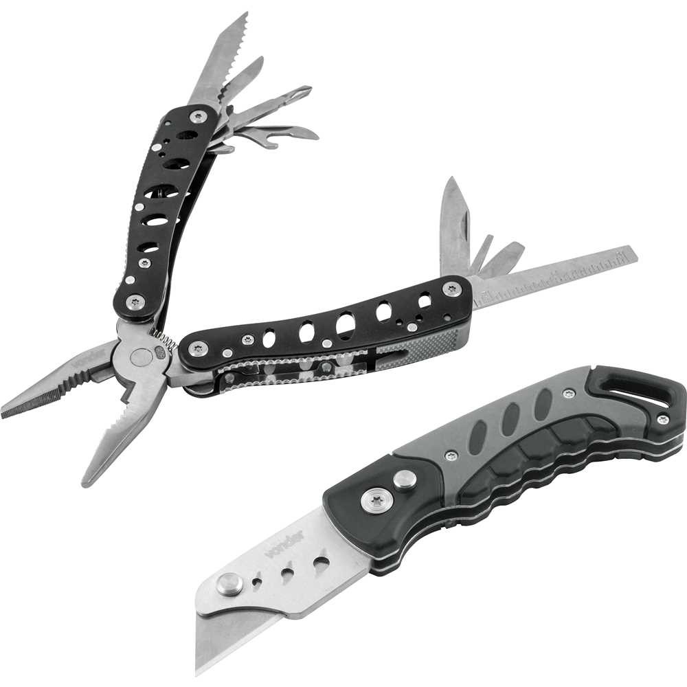 Alicate Canivete E Estilete Jogo 2 Peças Vonder em Oferta na Shopee