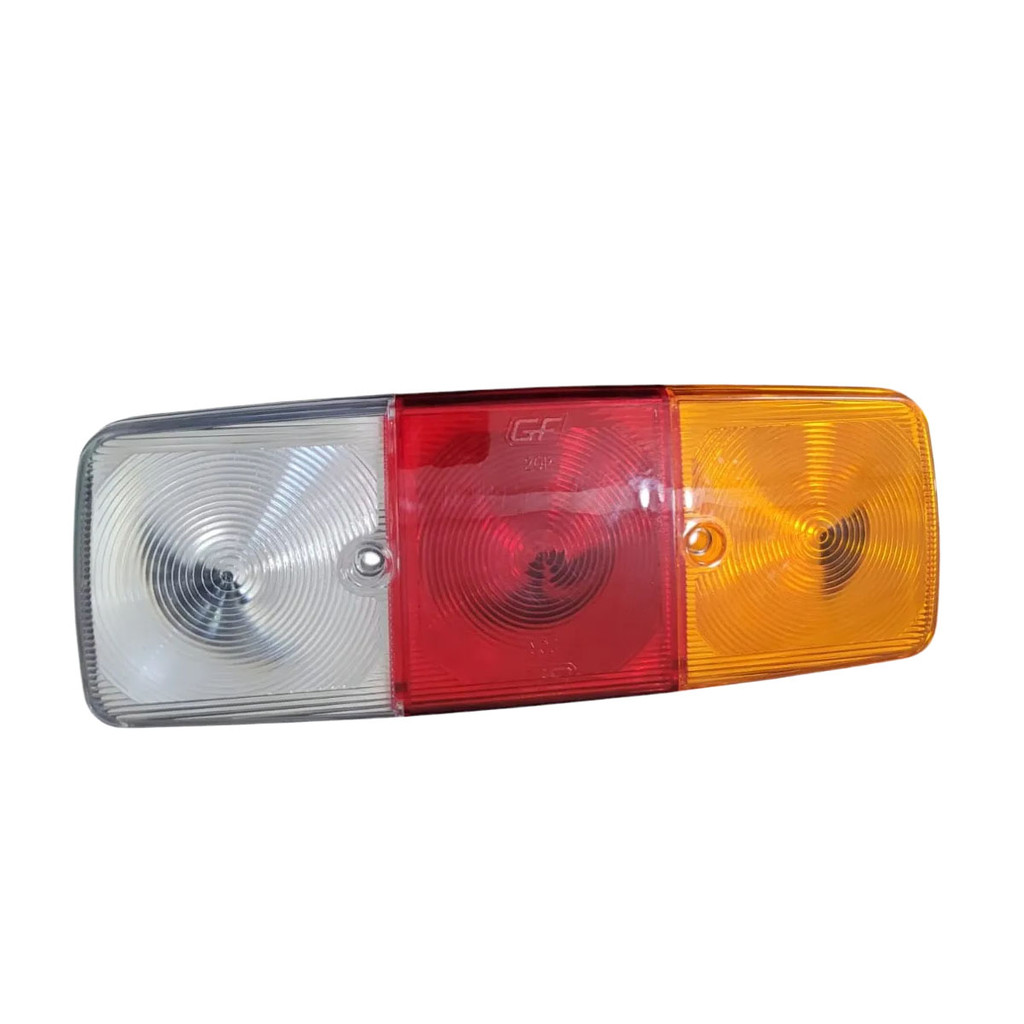 Lanterna Traseira Tricolor 24V Caminhão Com Vigia Mercedes 708 608 Para Carreta Visual Original