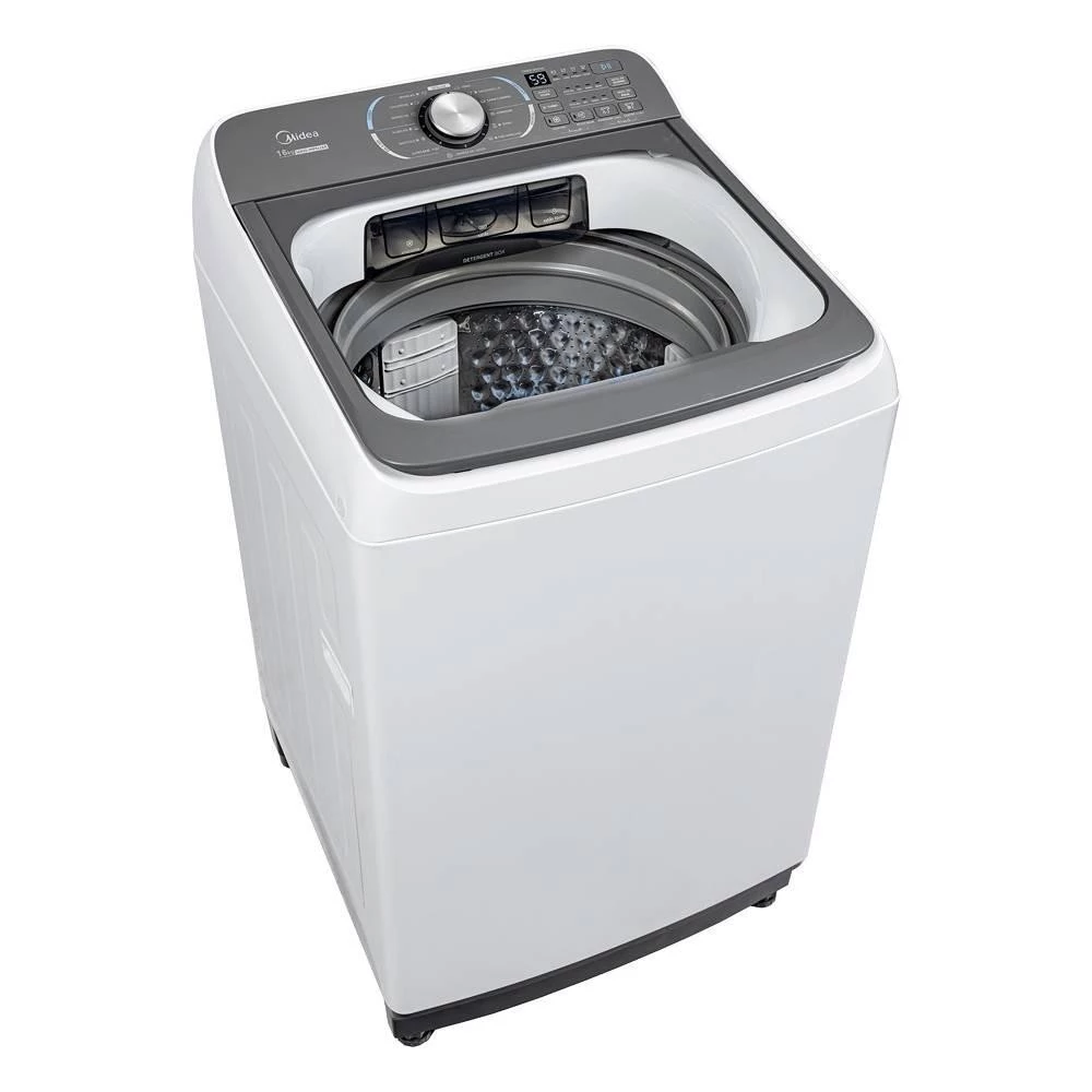 Lavadora de Roupas Automática Midea 16kg MA512W160/WK Wave Impeller Branca