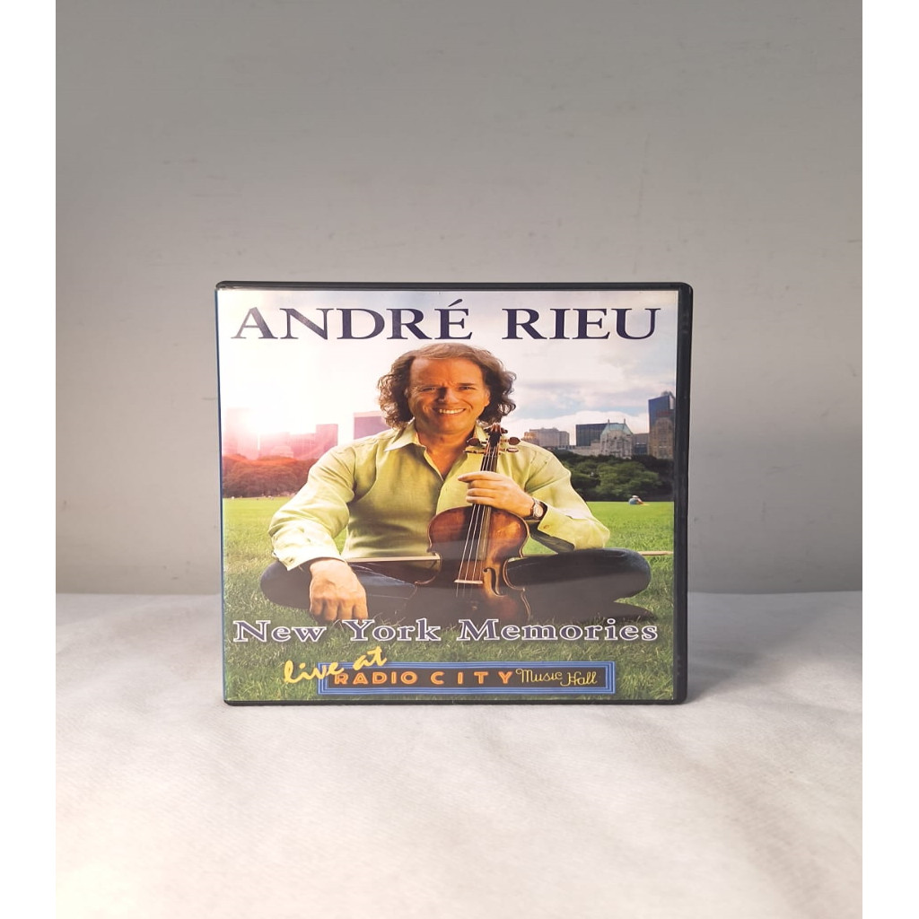 DVD André Rieu - new York memories Live at radio city music hall editora André Rieu Studios