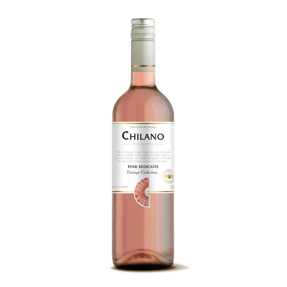 VIN  MOSCATO ROSE CHILANO PINK 750ML - Food & Beverages