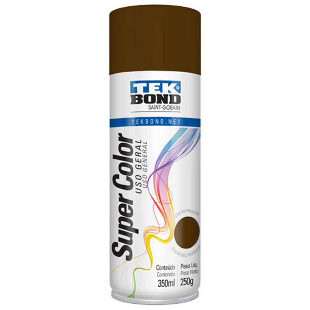 Tinta spray marrom metal plastico madeira parede