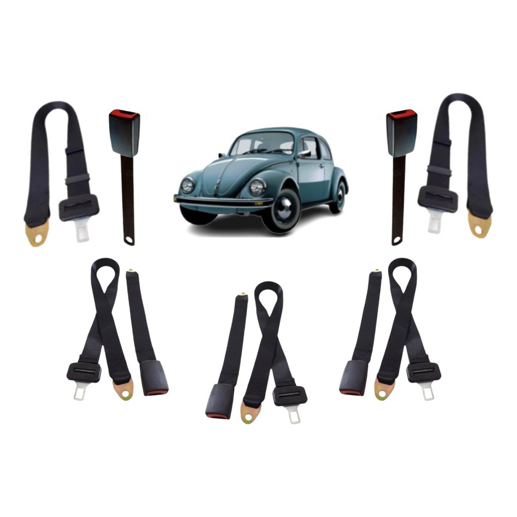 Cinto De Segurança Fusca Brasilia Passat Tl Vw1600 Variant