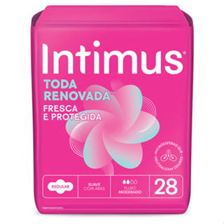 Absorvente Intimus® Toda Renovada Dia 28 unidades em Oferta na Shopee