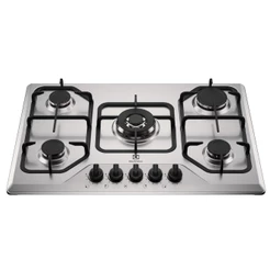 Cooktop Electrolux 5 Bocas Experience Inox Grades Duplas Ferro Fundido (KE5XC)