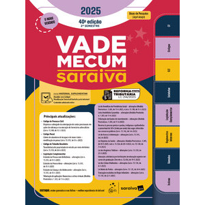 Vade Mecum Saraiva Tradicional - 40ª Edição 2025