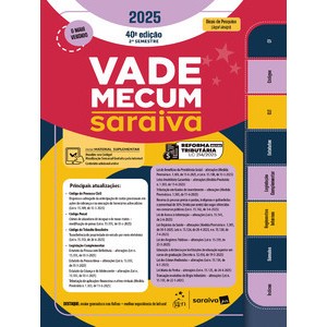Vade Mecum Saraiva Tradicional - 40ª Edição 2025 em Oferta na Shopee