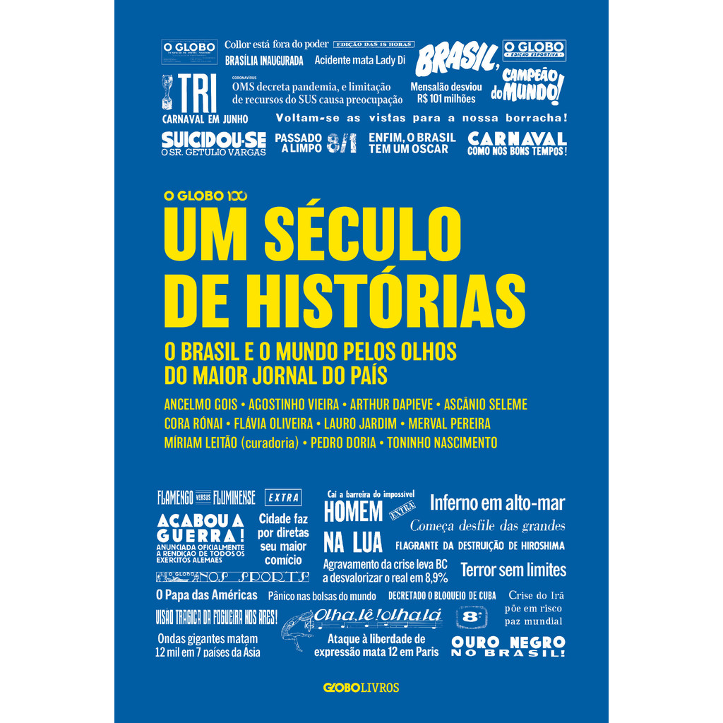 Um século de histórias - Globo Livros em Oferta na Shopee