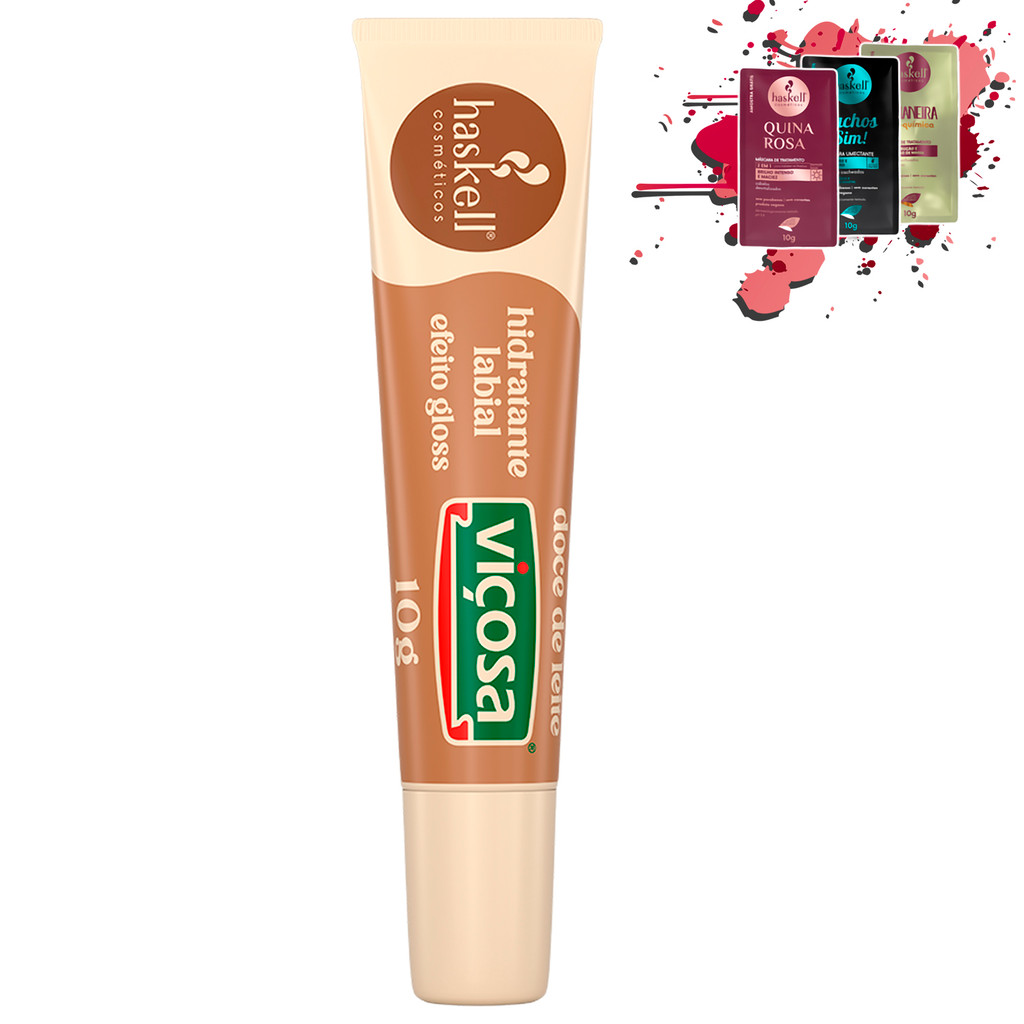 Hidratante Labial Haskell Doce de Leite 10gr