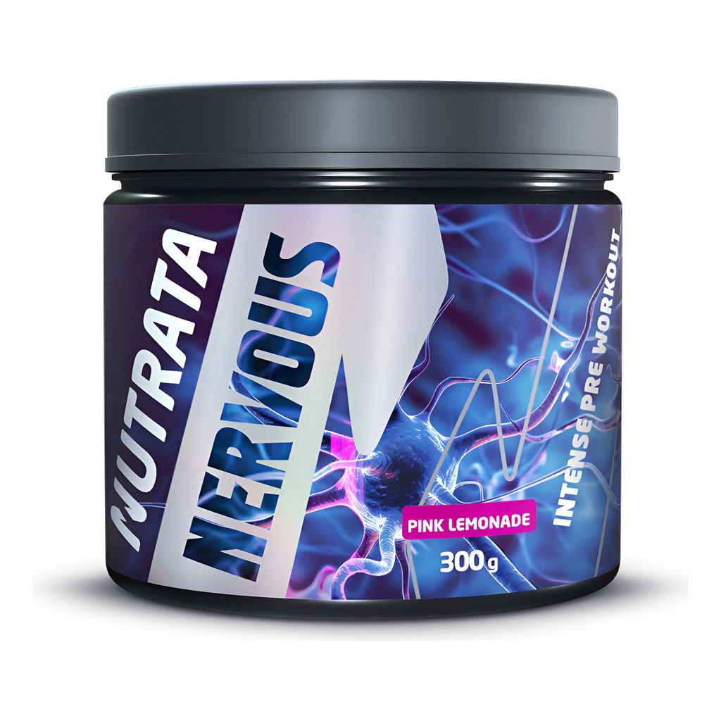 Pré Treino Nervous 300G Pink Lemonade - Nutrata em Oferta na Shopee