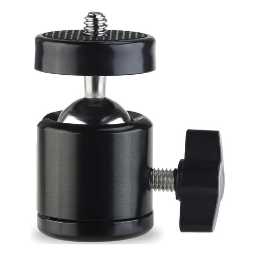 Mini Cabeça De Tripé Ball Head Até 1kg Para Ring Light