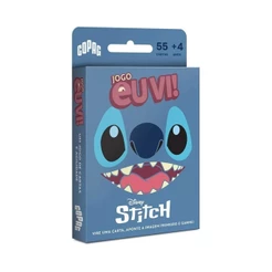 Jogo de Cartas Eu Vi! Stitch Copag Brinquedo Infanti Criança Diversão Presente Lembrança