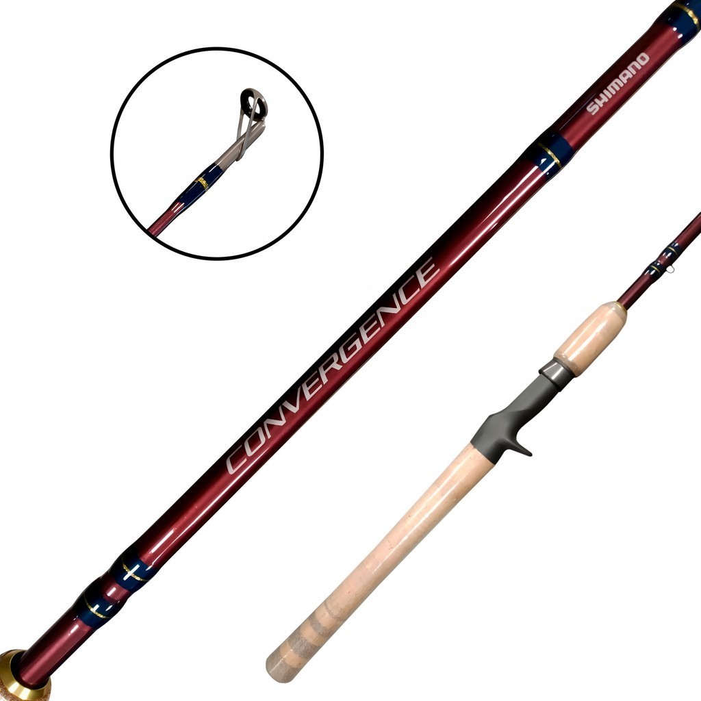 Vara de Pesca para Carretilha Convergence 2 Partes - Shimano