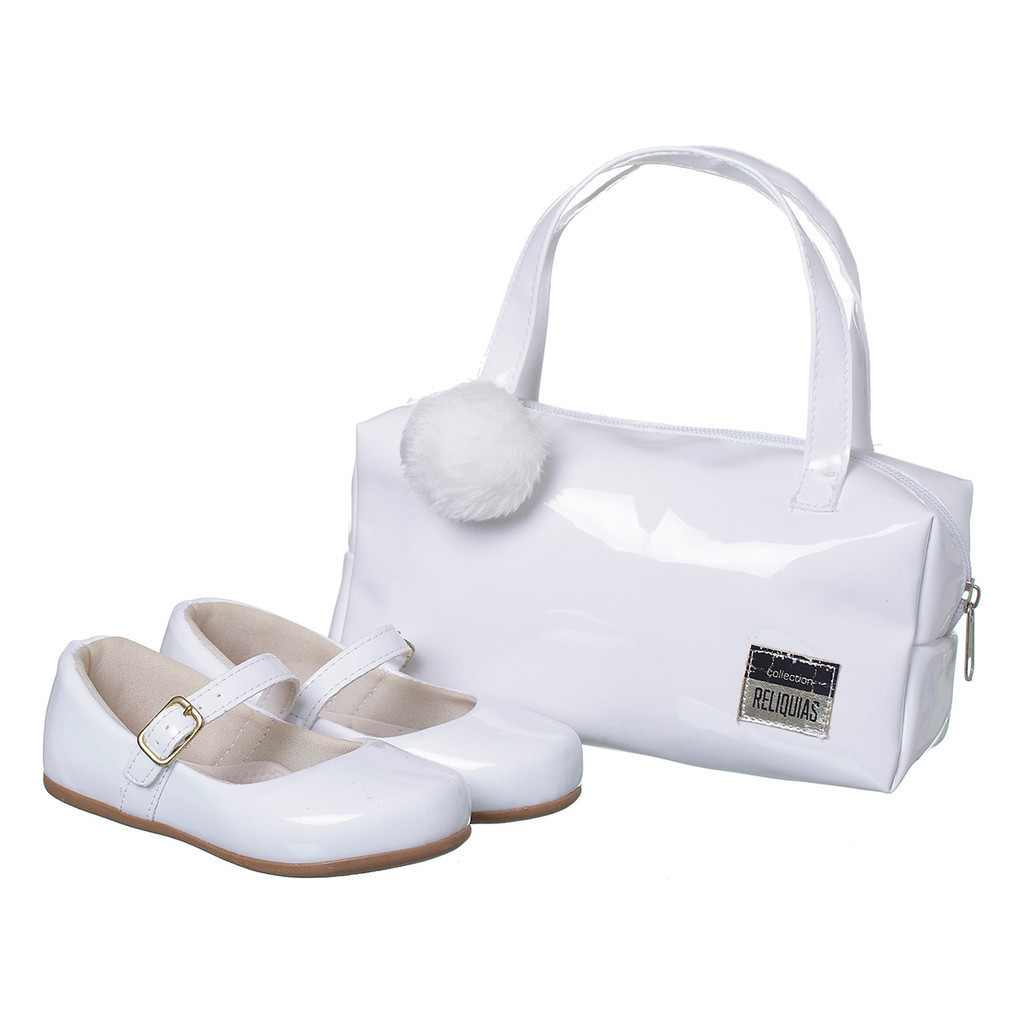 Kit Sapatilha Infantil Feminina com Bolsa Menina Chique Boneca Básica Confortável Delicada Promoção em Oferta na Shopee