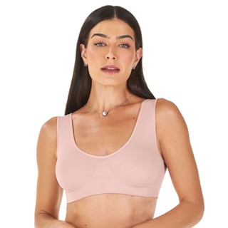 Sutiã Top Anatômico c/ Alça Larga sem Costura Blsuh em Oferta na Shopee