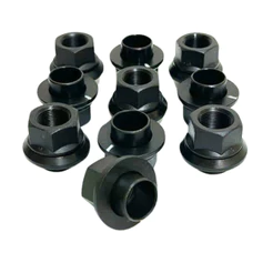 Kit 10 Porcas do Parafuso Roda 22mm Chave 32 Oscilante Centralizadora H12/39mm ZM 2902243 Original Carreta Randon MB