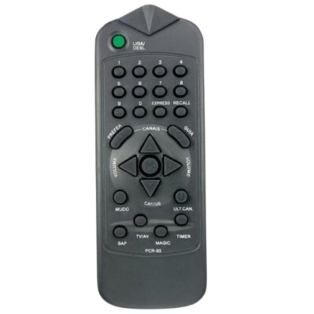 Controle Compatível Com Tv Tubo Philco Antiga Pcm2051 Lelong LE-7167