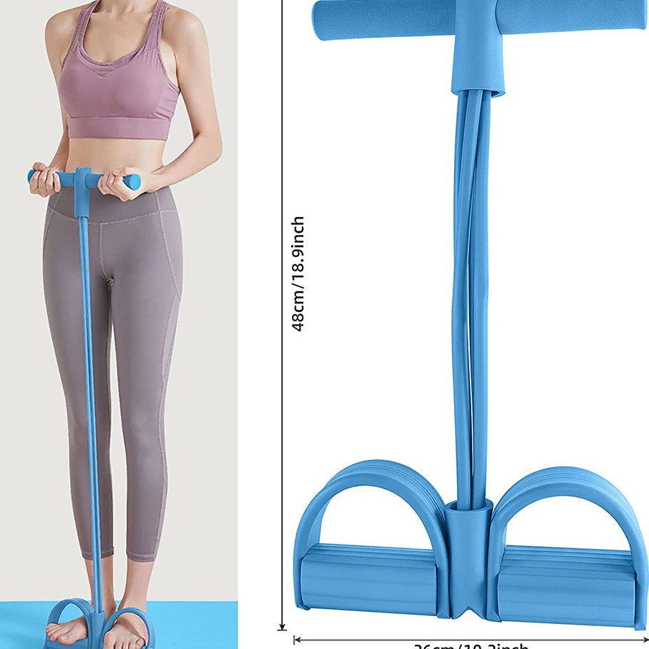 SQ7719 - PULL REDUCER Elástico Extensor de Exercícios Multi Função Academia Em Casa Uso Profissional