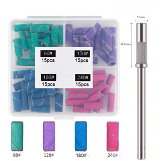 Kit De Refils Slim + Broca Fininha Para Lixa Bits Mini Mandril Motor Elétrica 60und em Oferta na Shopee