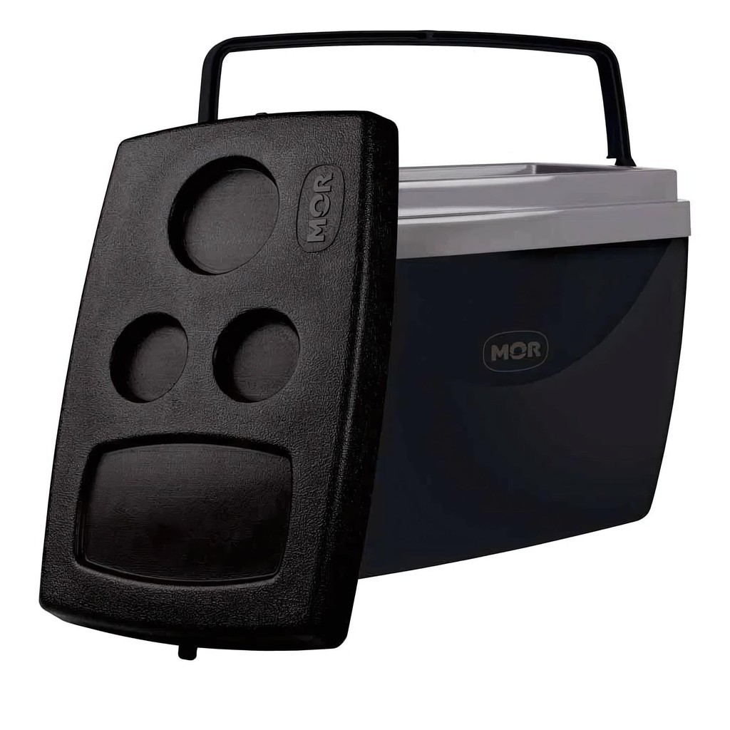 Caixa Térmica 34 Litros Preta MOR - 25108243 em Oferta na Shopee