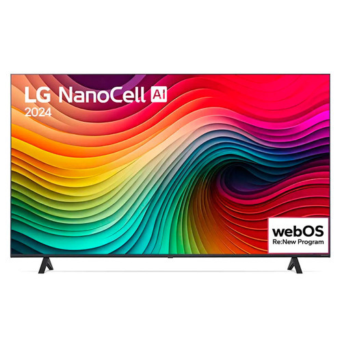 Smart TV LG 65 polegadas 65NANO80TSA 4K UHD NanoCell ThinQ AI