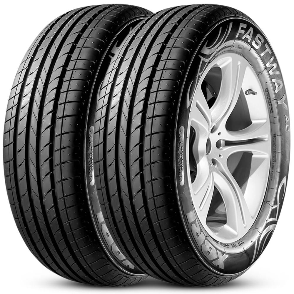 Kit 2 Pneu Xbri Aro 16 205/55R16 91V Fastway A2 - Automobiles