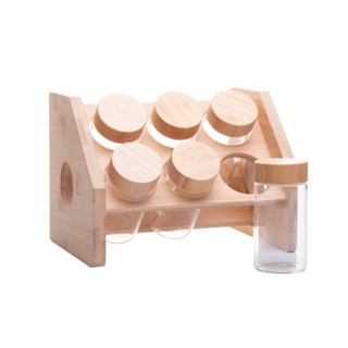 6 Potes Wolff em Borossilicato com Tampa de Rosca 120ml em Oferta na Shopee