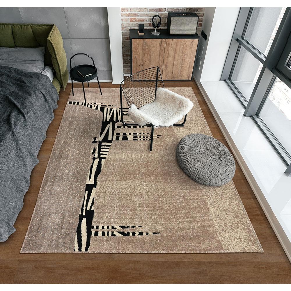 Tapete Para Sala Ancestralidade Fossil 1,50x2,00 São Carlos em Oferta na Shopee