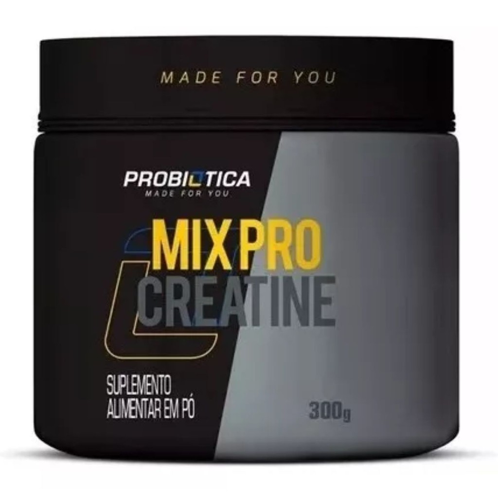 Mix Pro Creatine Probiótica Pote 300g em Oferta na Shopee
