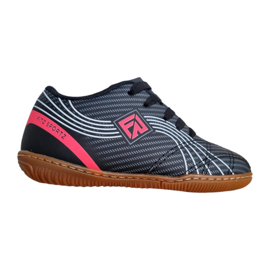 Chuteira Fitz Salão Futsal Indoor Menino Solado100%Costurado