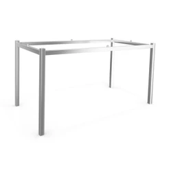 Base Mesa de Jantar Reno M001 AÇOs/Tampo Cromada - Kappesberg