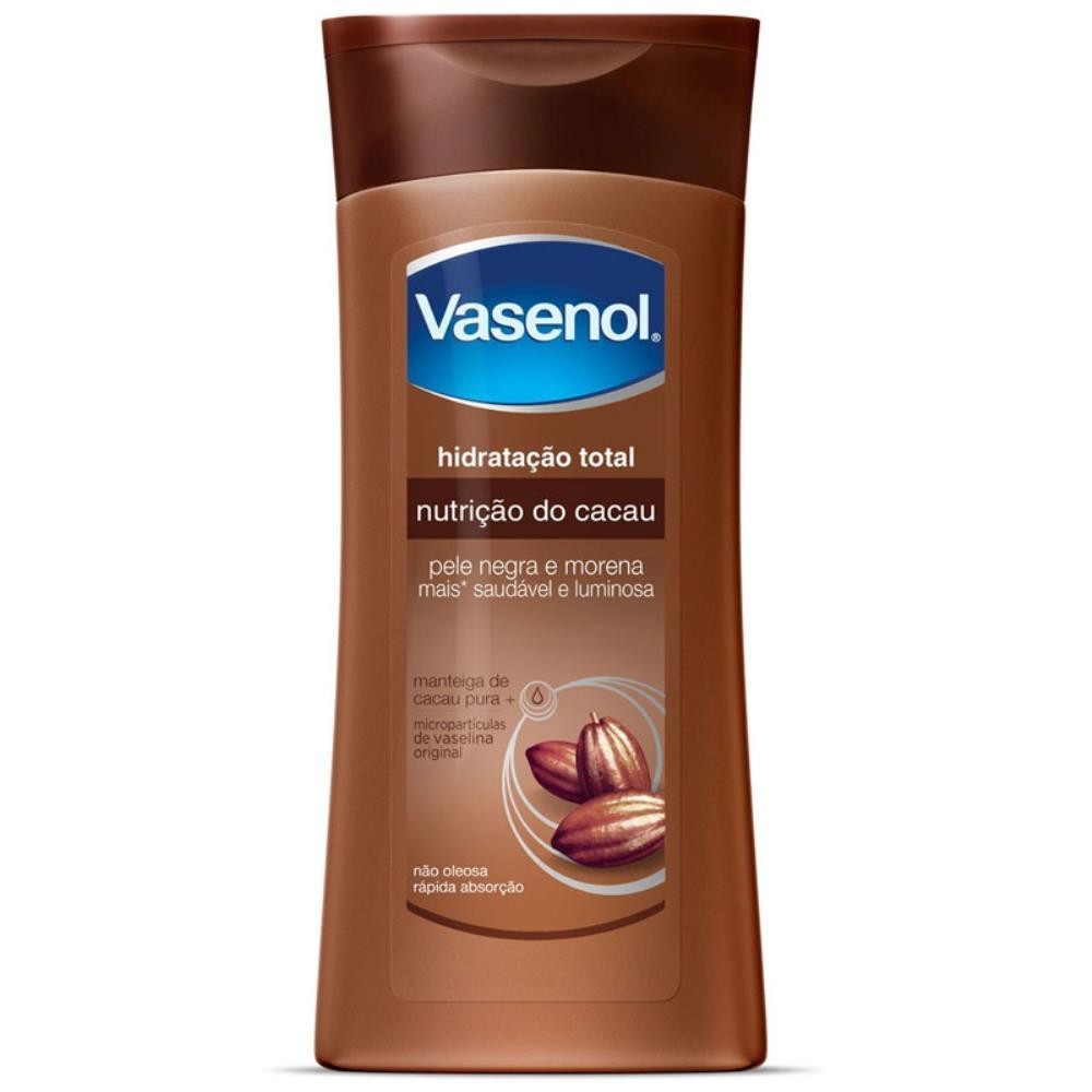 VASENOL NUTRIÇÃO DO CACAU PARA PELES NEGRA E MORENA COM 200ML em Oferta na Shopee