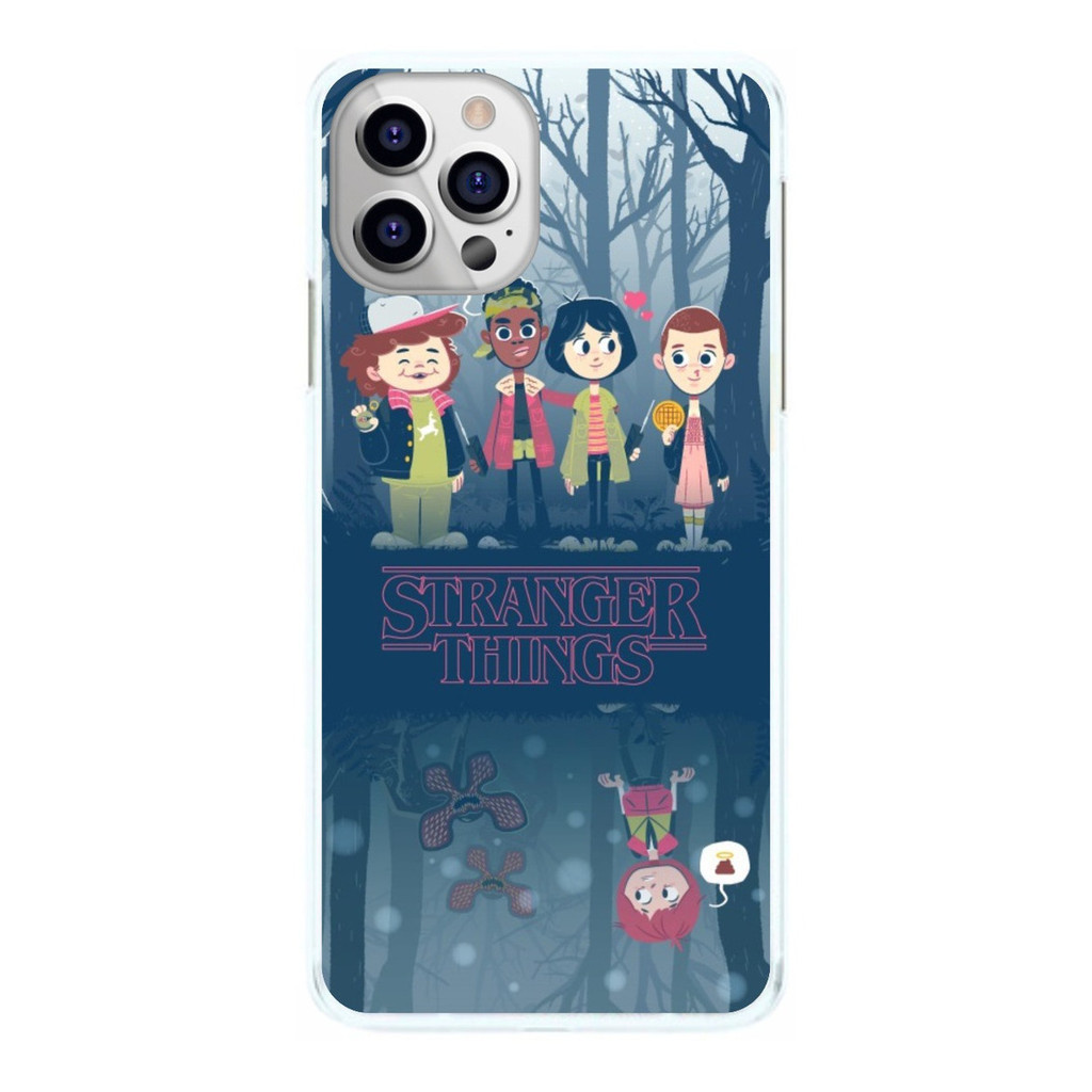 Capinha Stranger Things Personagens Upside Down Capa de Celular