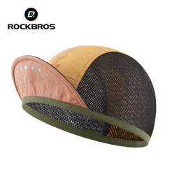 ROCKBROS Ciclismo Crânio Boné Respirável Secagem Rápida À Prova De Vento Protetor Solar Portátil Bicicleta Chapéu Masculino E Feminino Equipamentos Esportivos Ao Ar Livre
