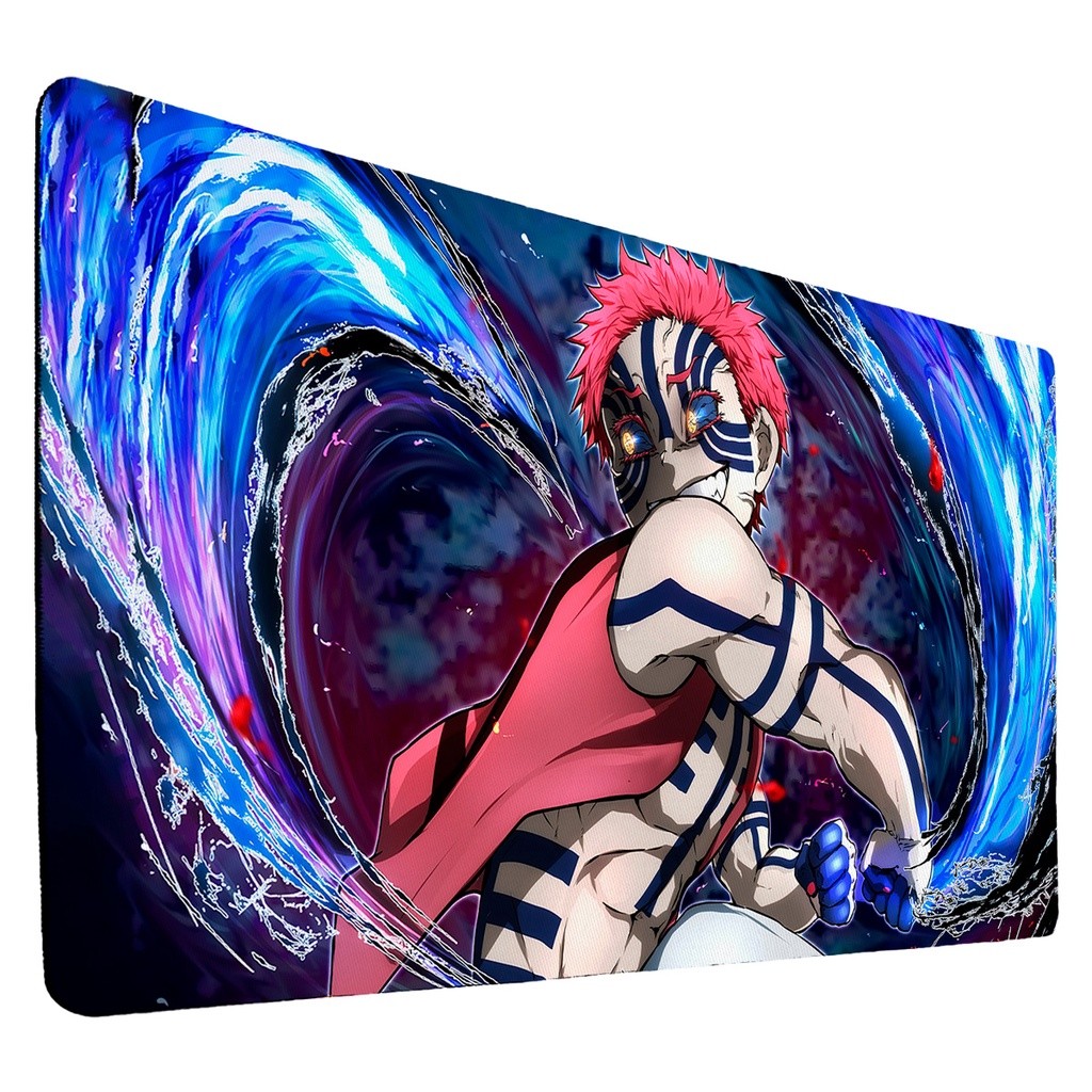 Mousepad Gamer  Estampa Anime Caçador de Demônios Katana Unissex Para Teclado