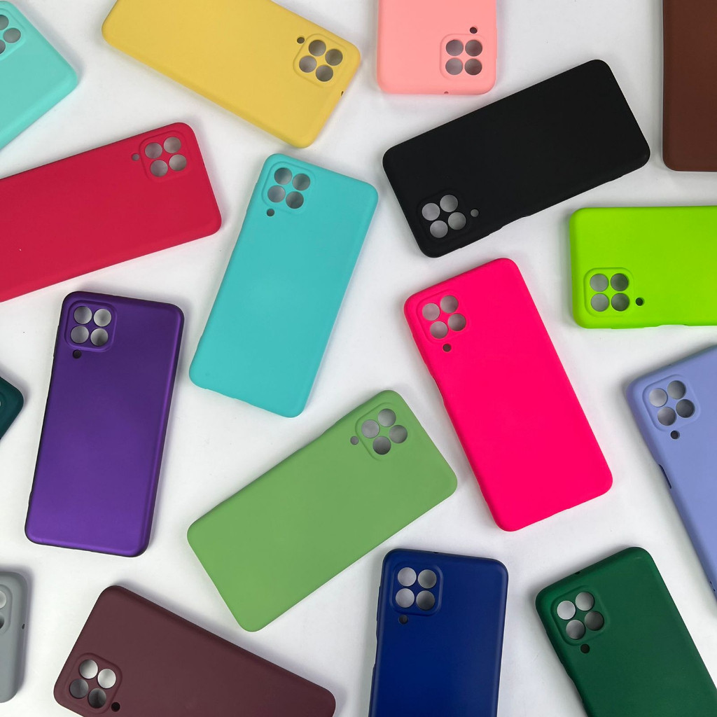 Capinha Para Samsung M53 5G/ Capa Case Silicone Aveludada Colorida Forrada em Oferta na Shopee