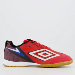 Chuteira Umbro Sala V Bump Pro Futsal Vermelha